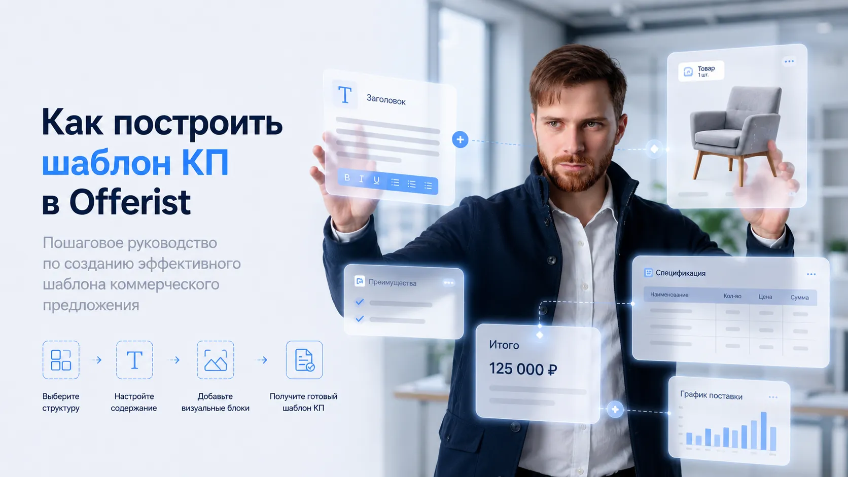Как построить шаблон КП в Offerist