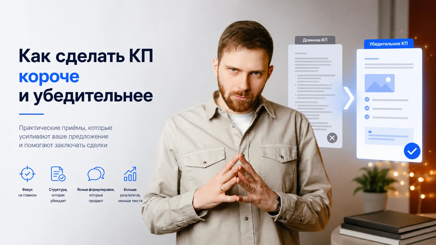 Как сделать КП короче и убедительнее